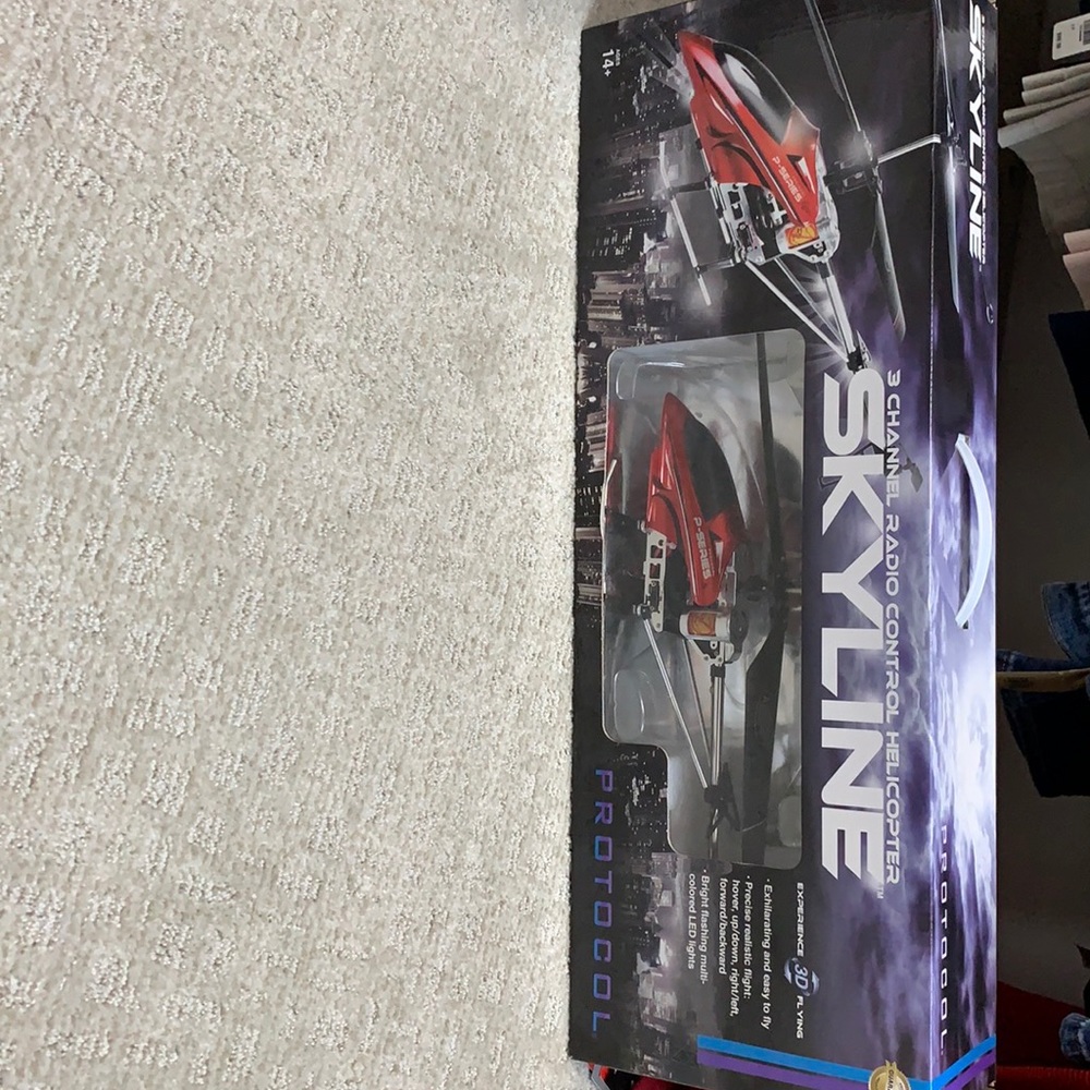 peotocol 3 channel radio control helicopter